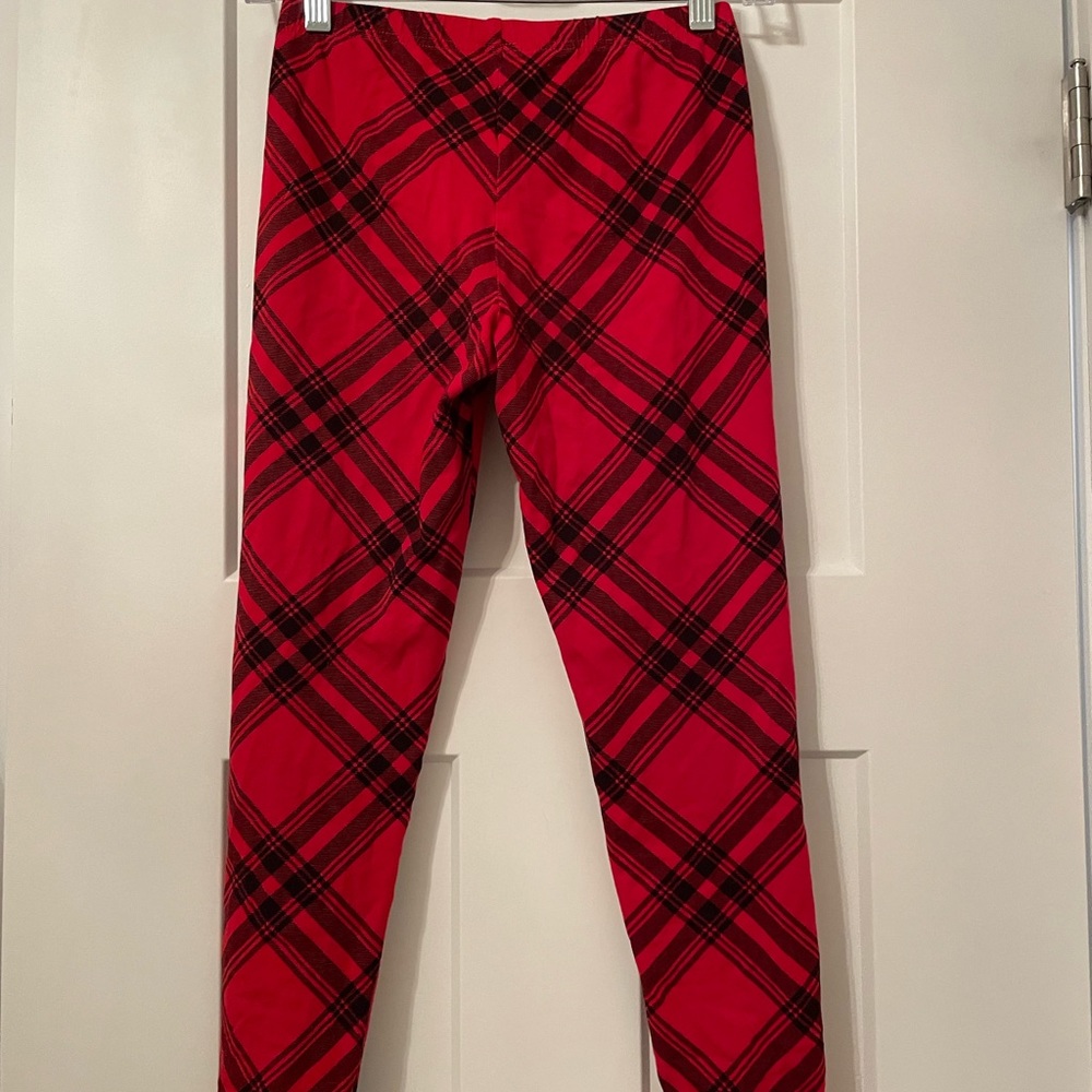 Ralph Lauren Kids L Plaid Leggings